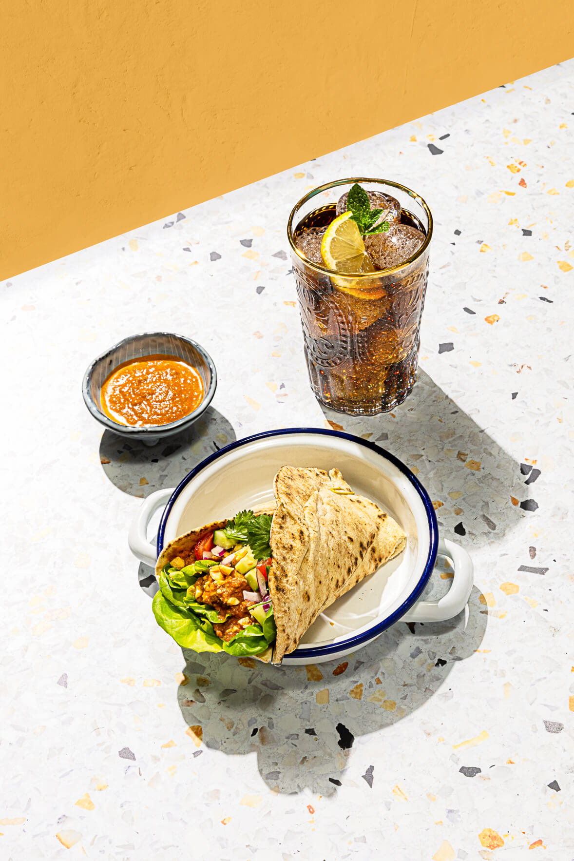 Wrap de poulet au beurre