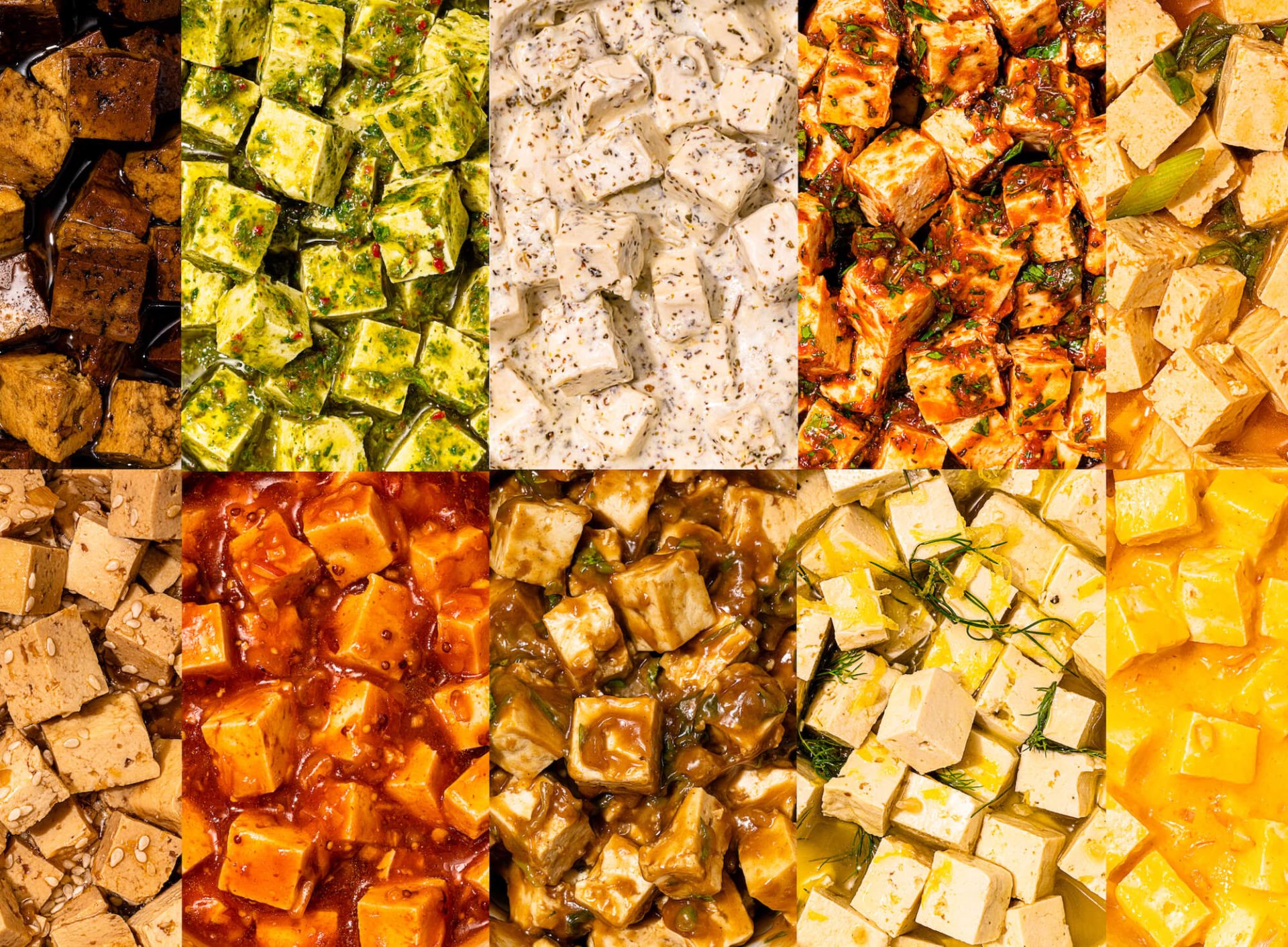 Les 10 meilleures marinades pour le tofu (tofu mariné)