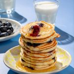 Blueberry Silver Dollar Pancakes