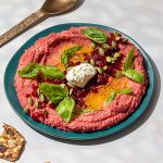 Le meilleur houmous maison à la betterave