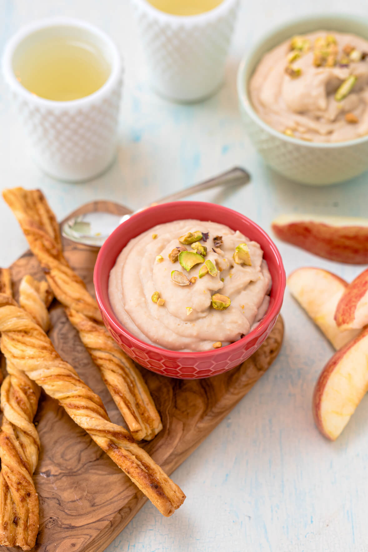 Houmous chocolat blanc