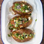 Pommes de terre farcies à la grecque