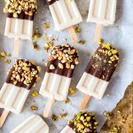 Popsicles à la vanille