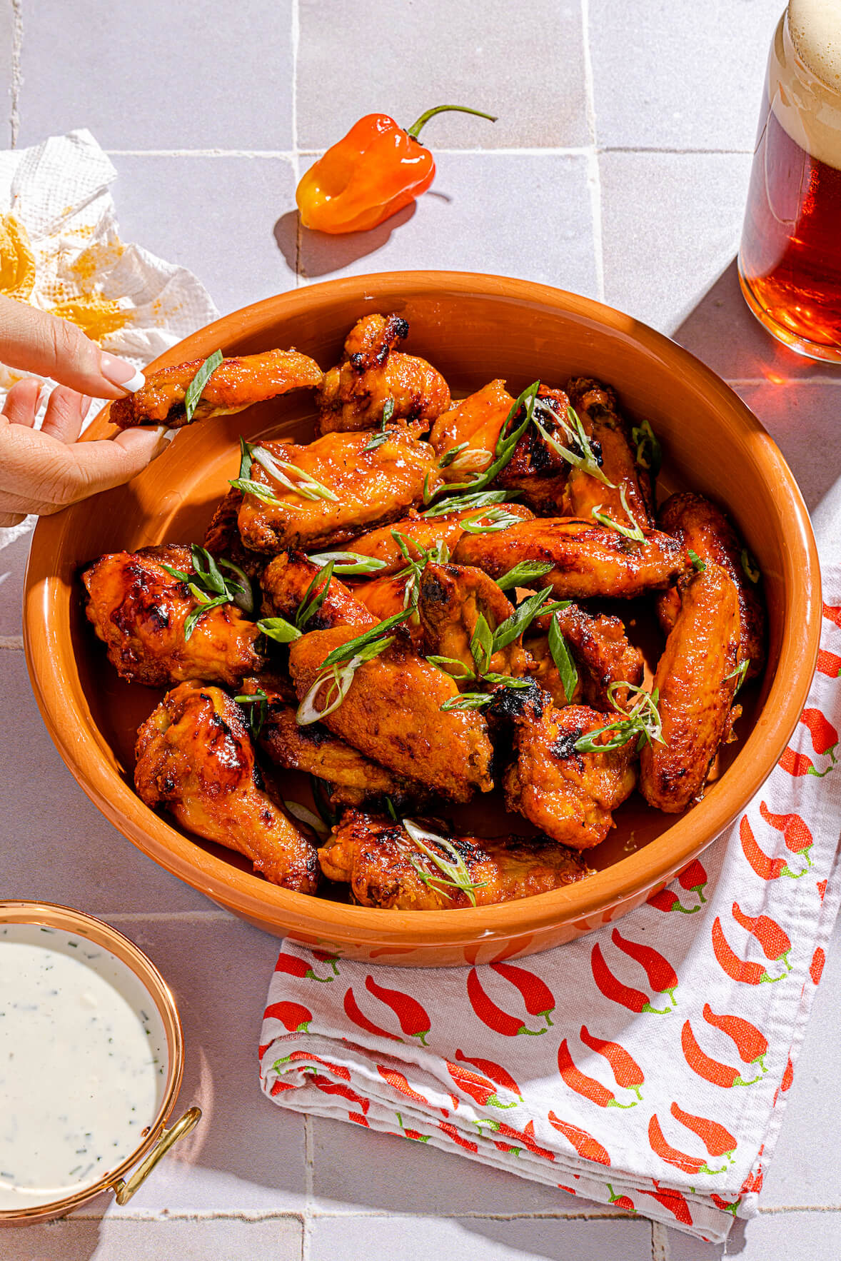Ailes de poulet BBQ