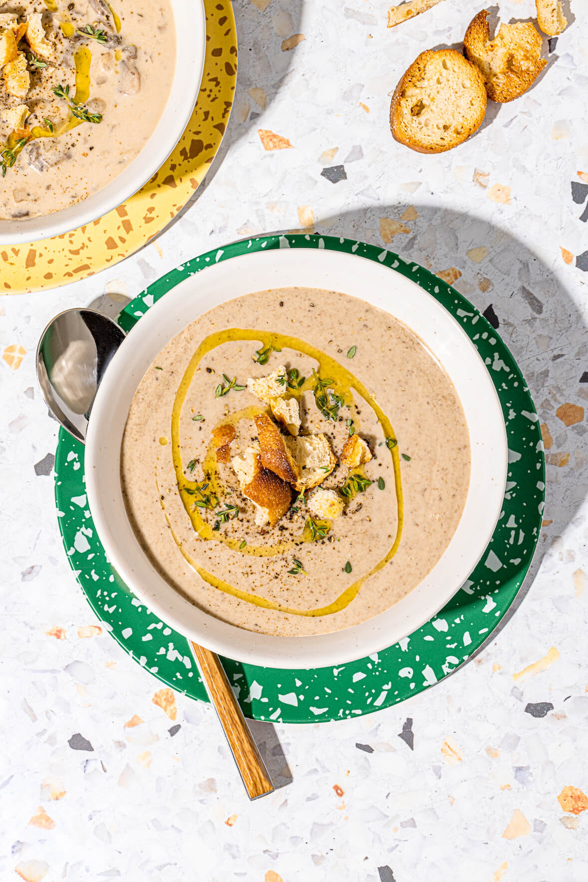 Crème de champignons