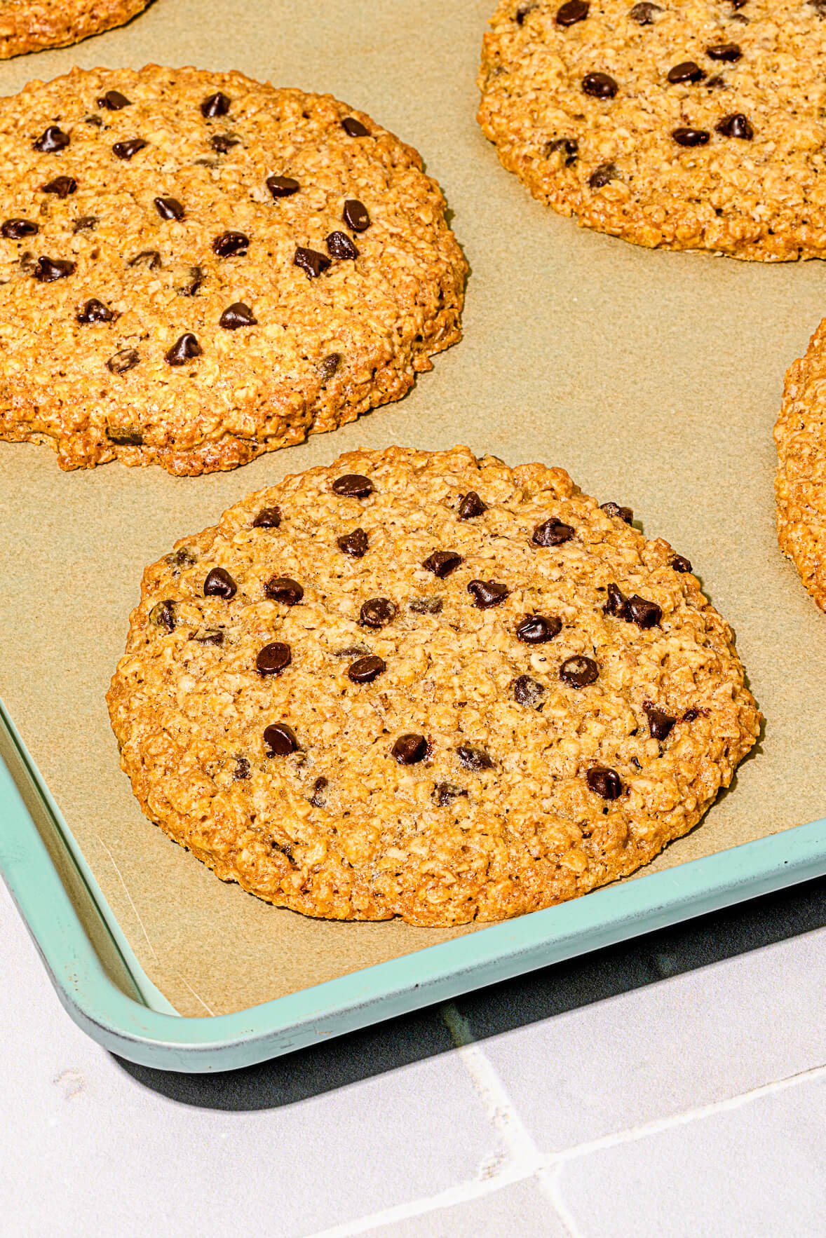 Galettes avoine chocolat