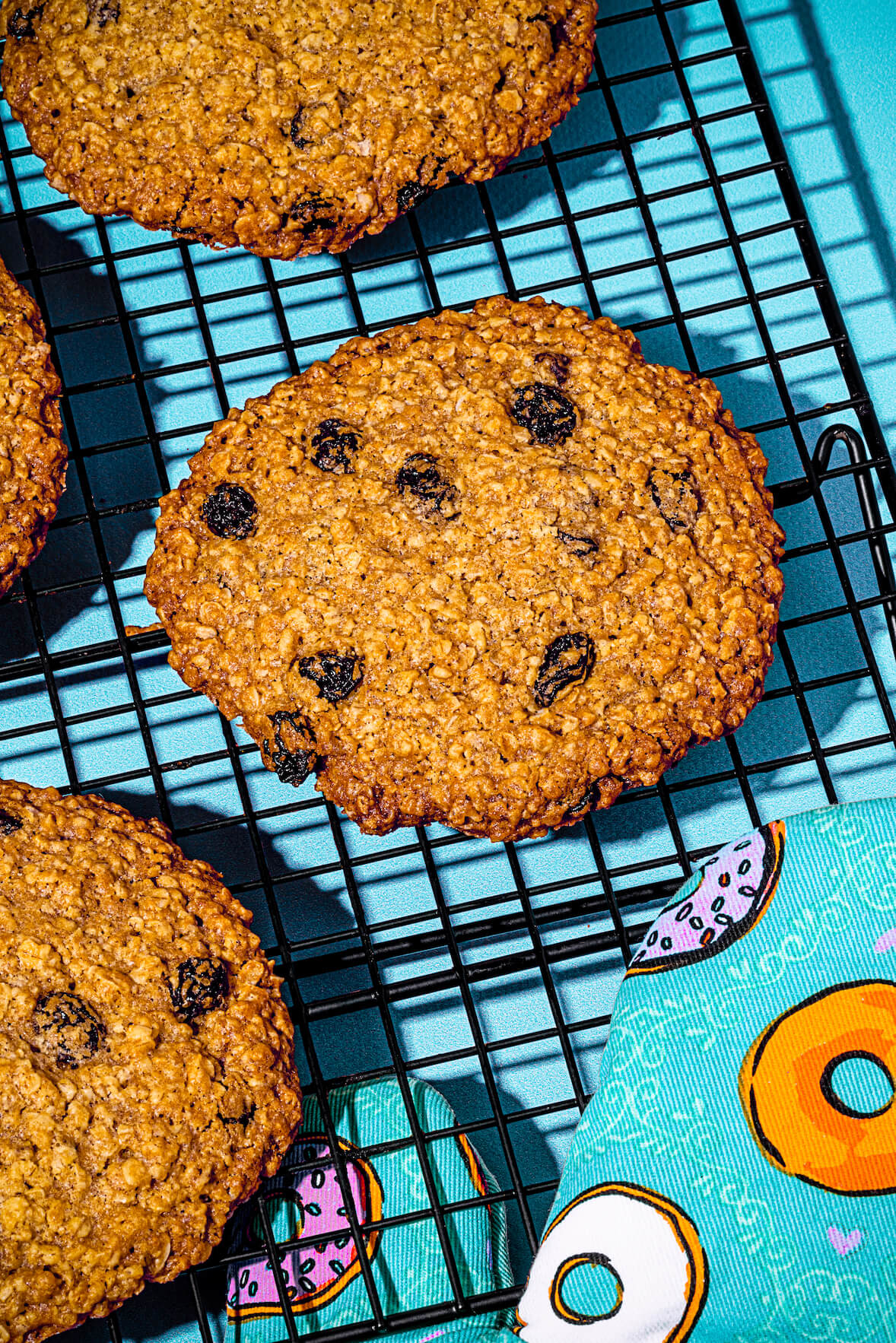 Galettes avoine et raisins