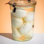Oeufs dans le vinaigre