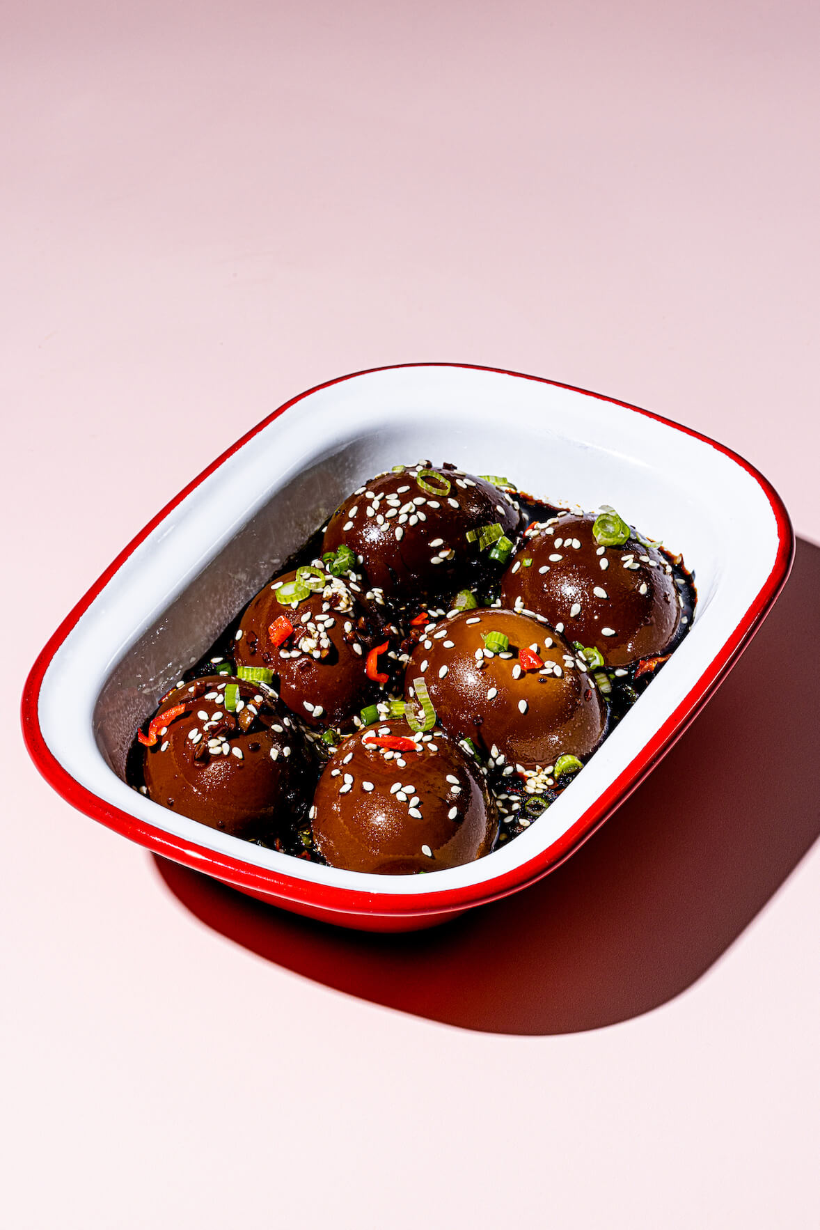 Oeufs marinés à l'asiatique