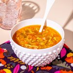 Soupe aux légumes et aux nouilles