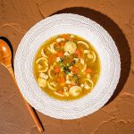 Soupe poulet et nouilles