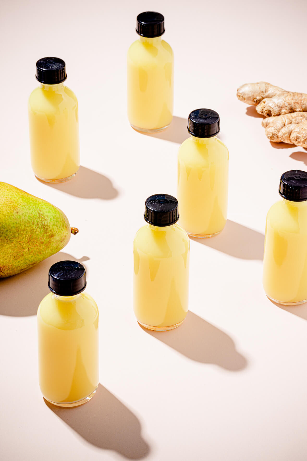 Booster shots gingembre poire