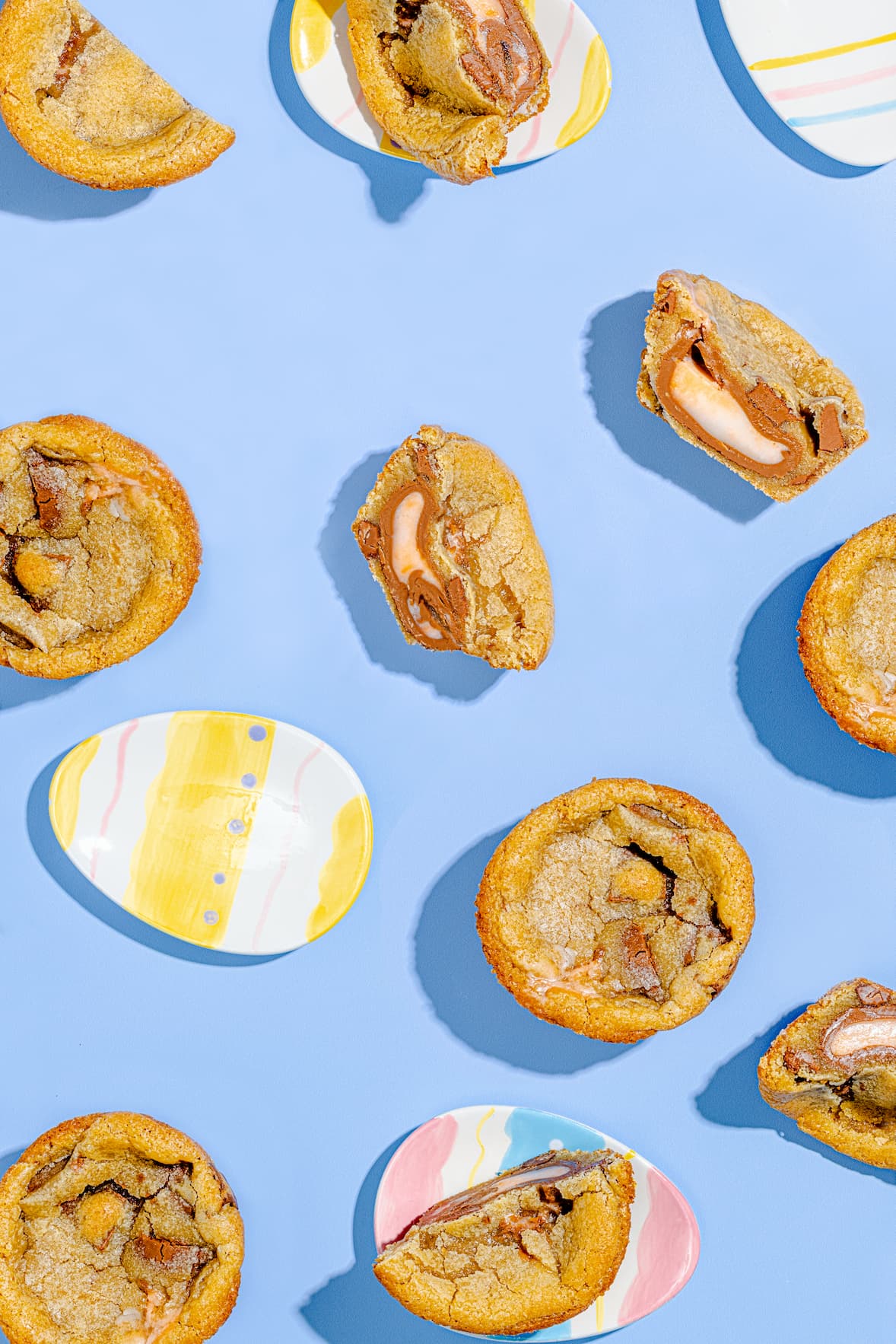 Biscuits aux brisures de chocolat avec oeuf fondant Cadbury