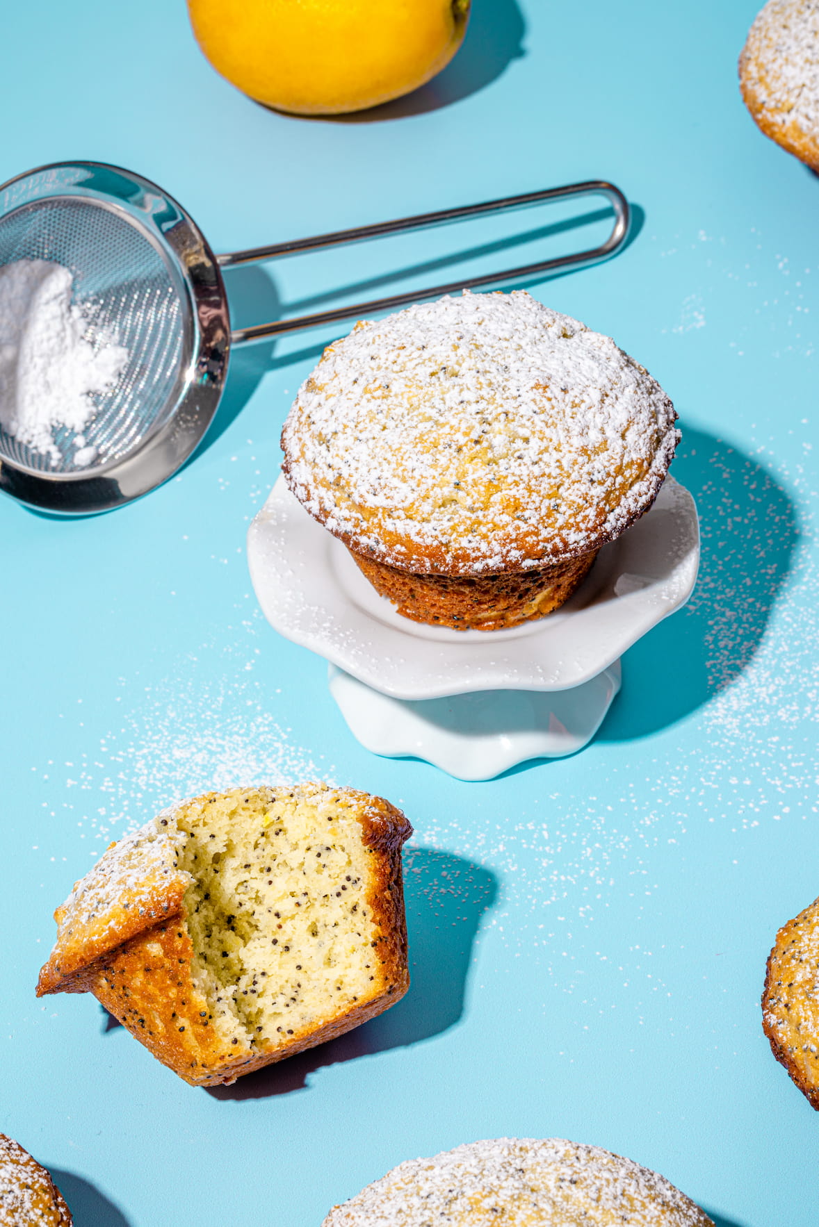 Recette de muffins au citron et à la graine de pavot