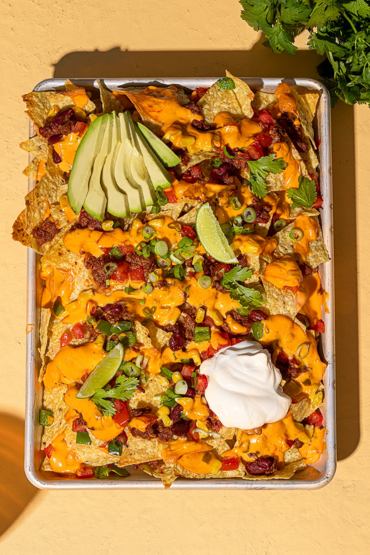 Recette de Nachos au chili con carne