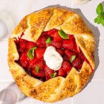Tarte rustique aux fraises