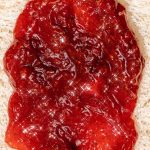 Confiture fraises rhubarbe