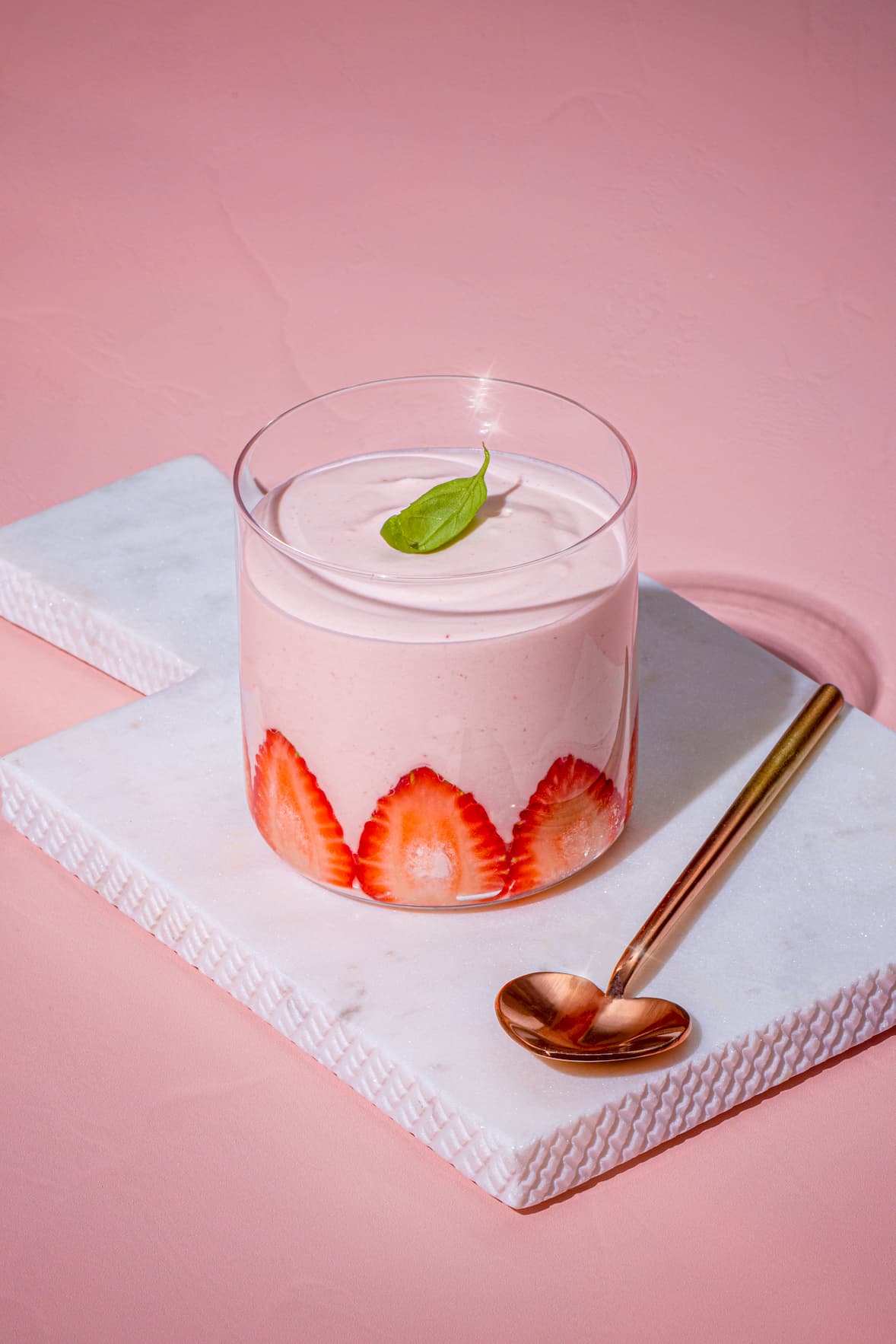 Mousse aux fraises