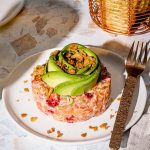 Salmon and Strawberry Tartare
