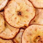 Chips de pommes déshydratées
