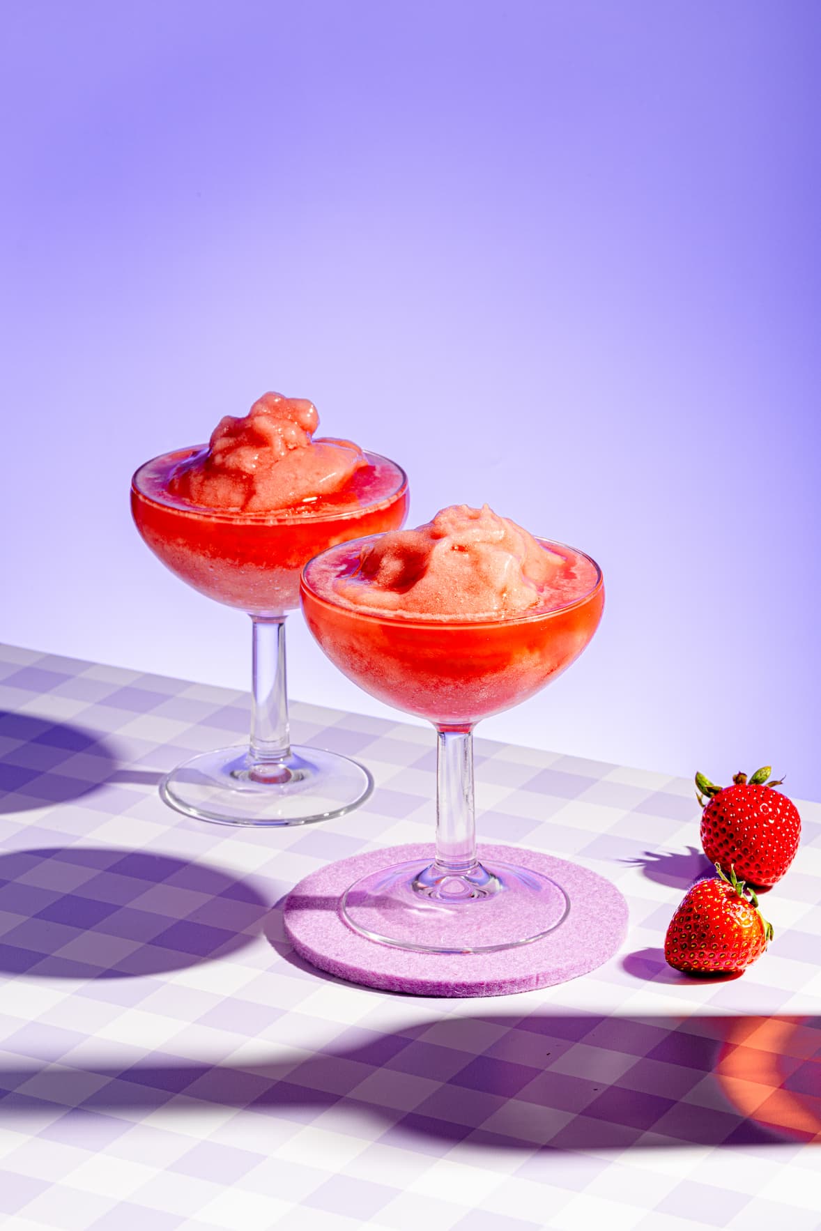 Recette de cocktail frosé (vin rosé)
