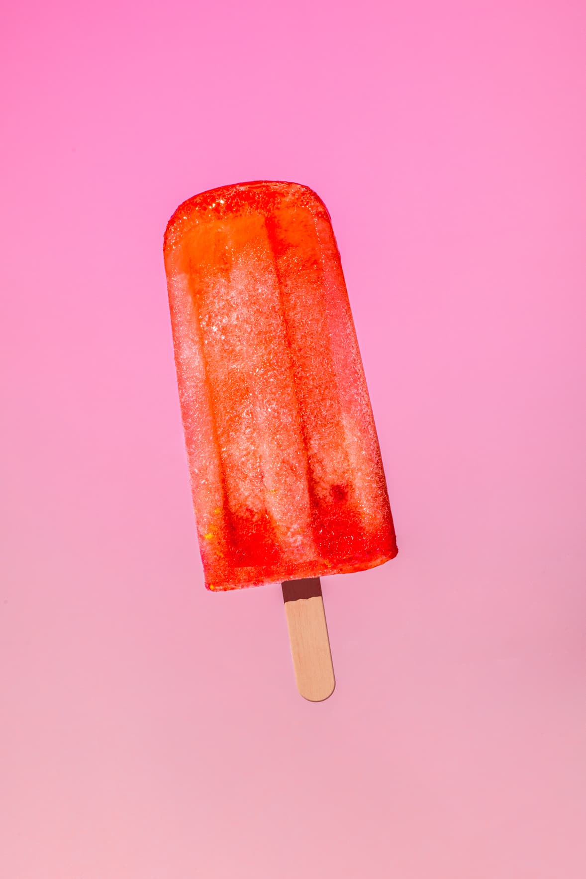 Popsicles à la limonade de framboises