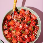 Salade de melon d’eau