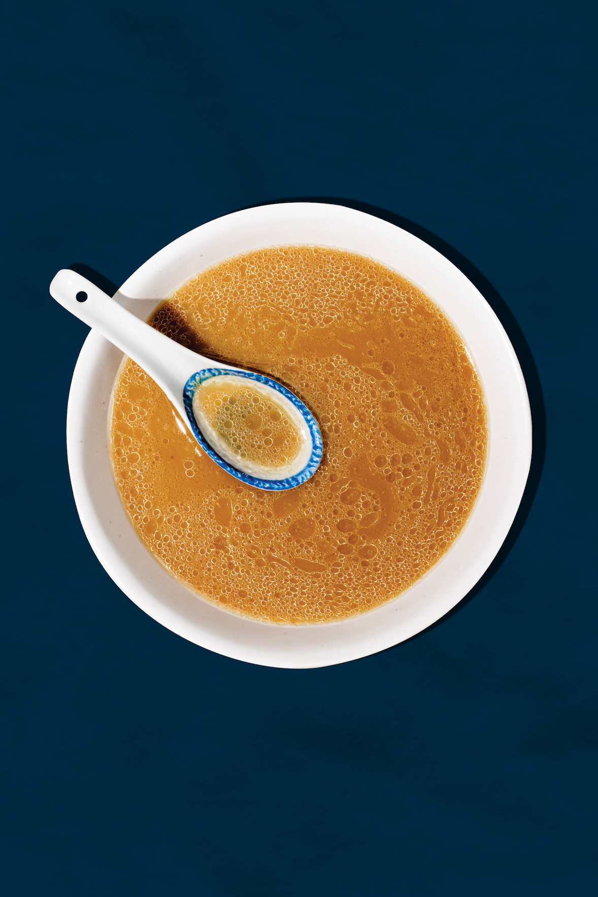 Bouillon tonkotsu maison