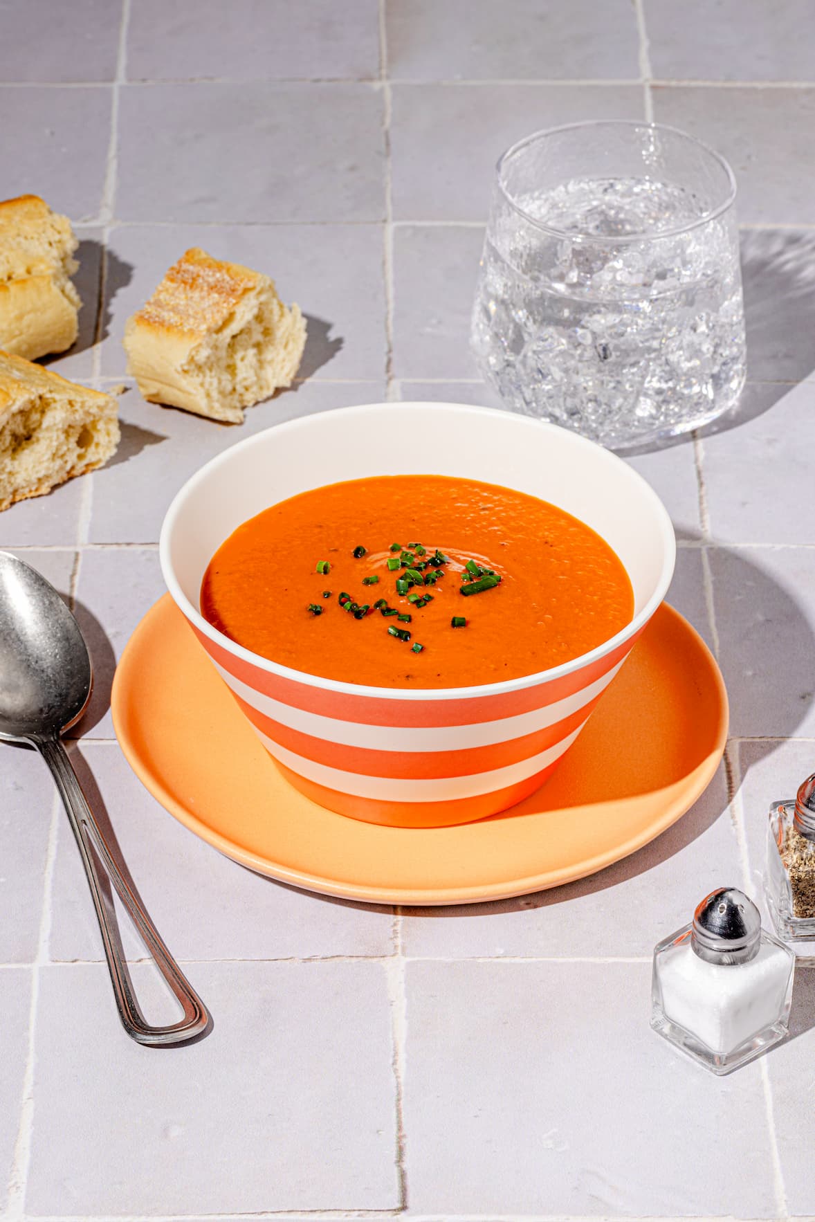 Crème de tomates fraîches maison