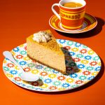 Gâteau au fromage et à la citrouille