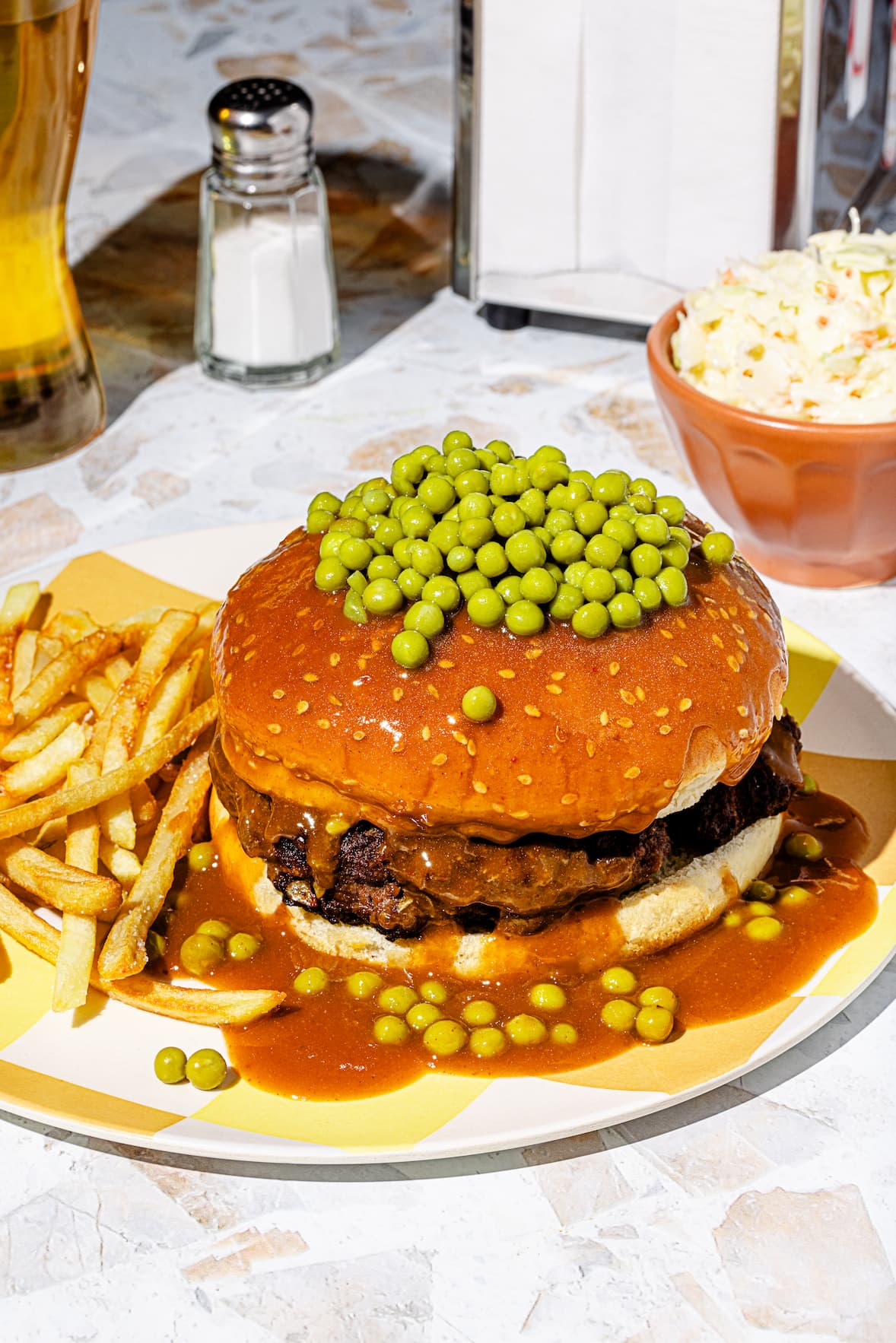 Hot hamburger