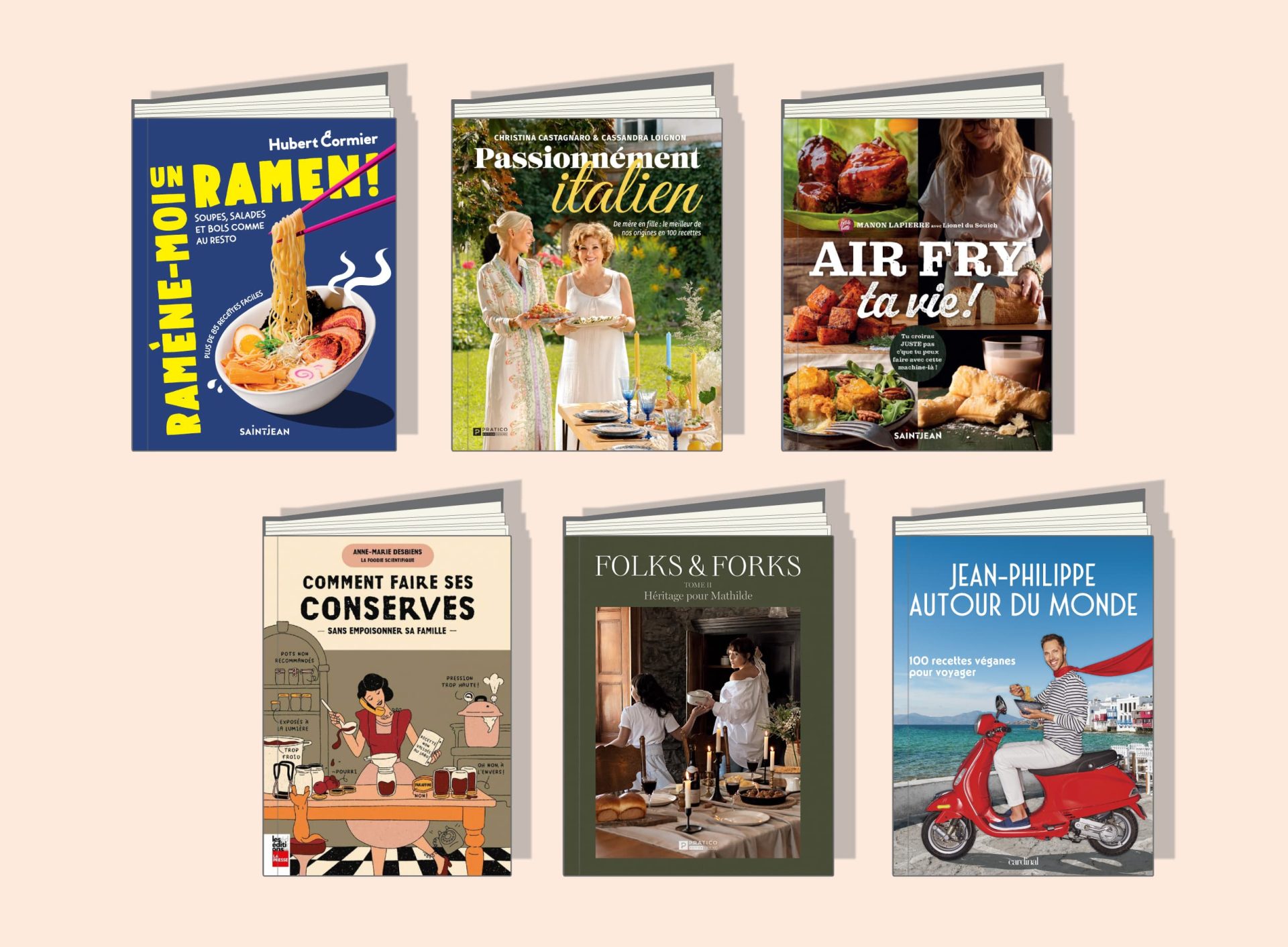 Les meilleurs livres de recettes de la rentrée