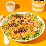 Salade cheeseburger (salade Big Mac)