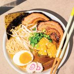 Soupe ramen au porc et au miso