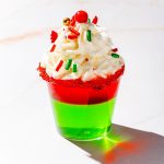 Jello shots festifs de Noël