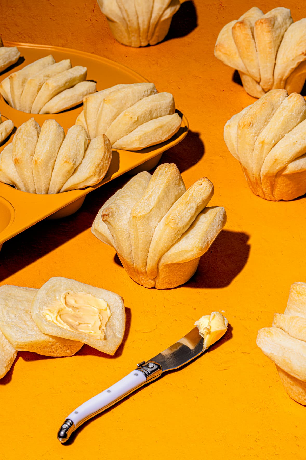Petits pains papillons