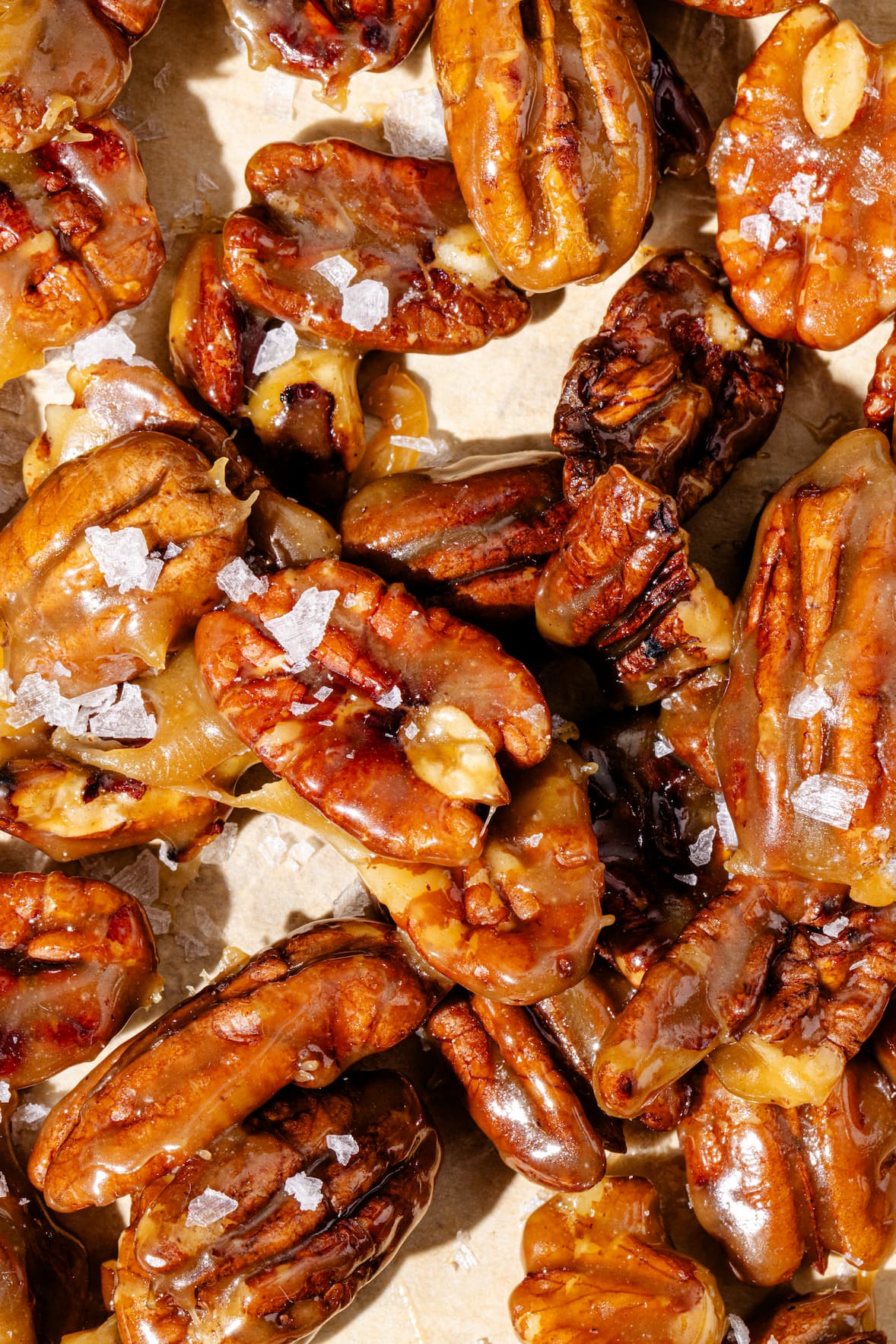 Recette de pacanes caramélisées