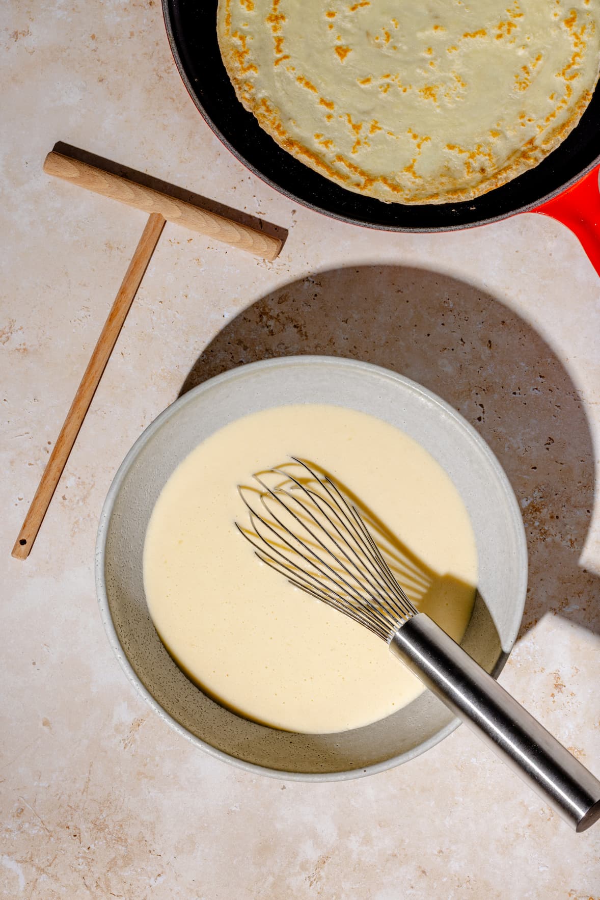 Recette de pâte à crêpe