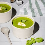 Potage aux épinards