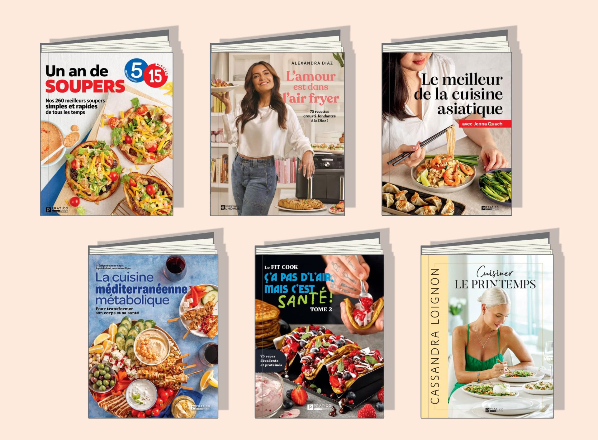 Les meilleurs livres de recettes du printemps 2024
