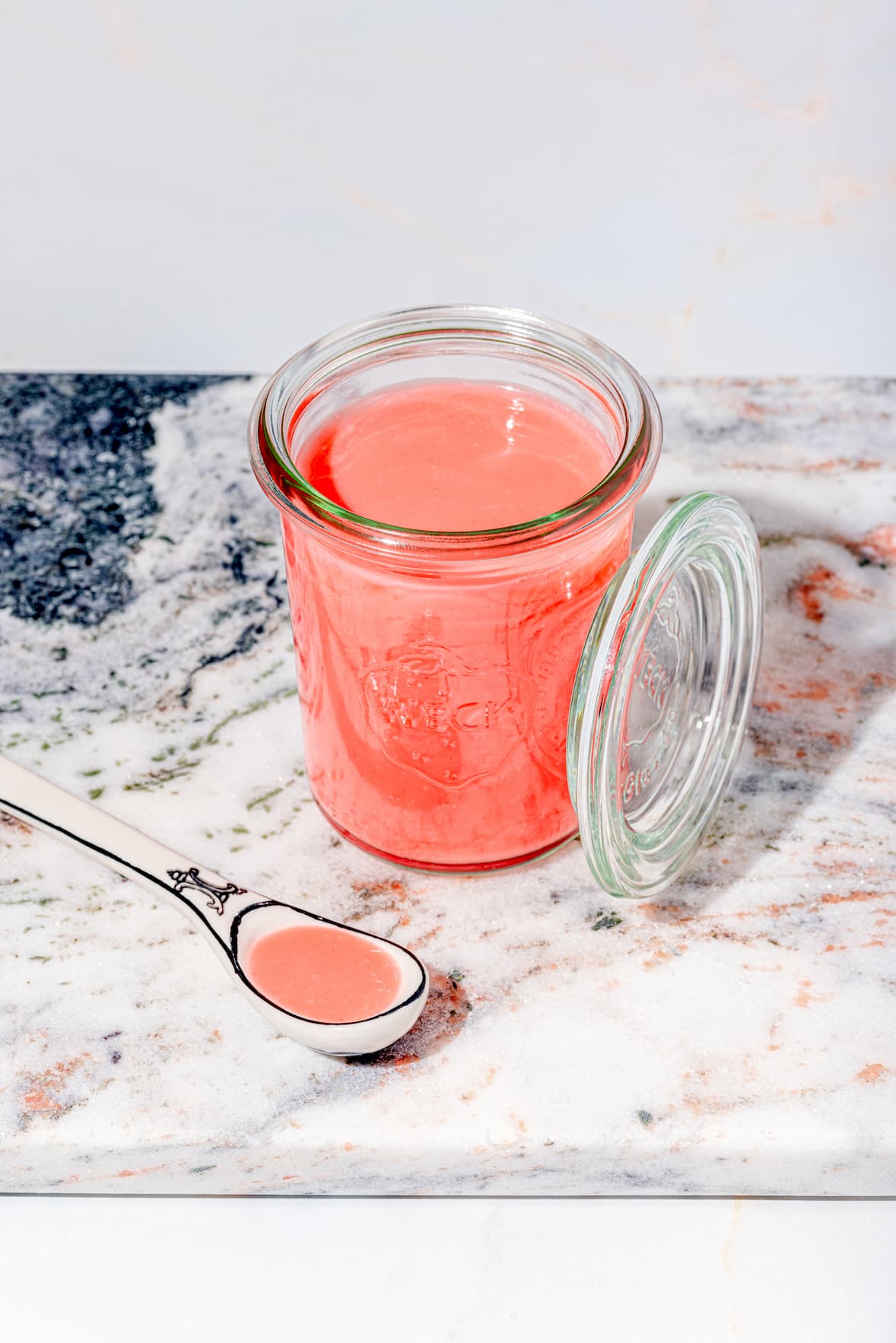 Curd au pamplemousse rose