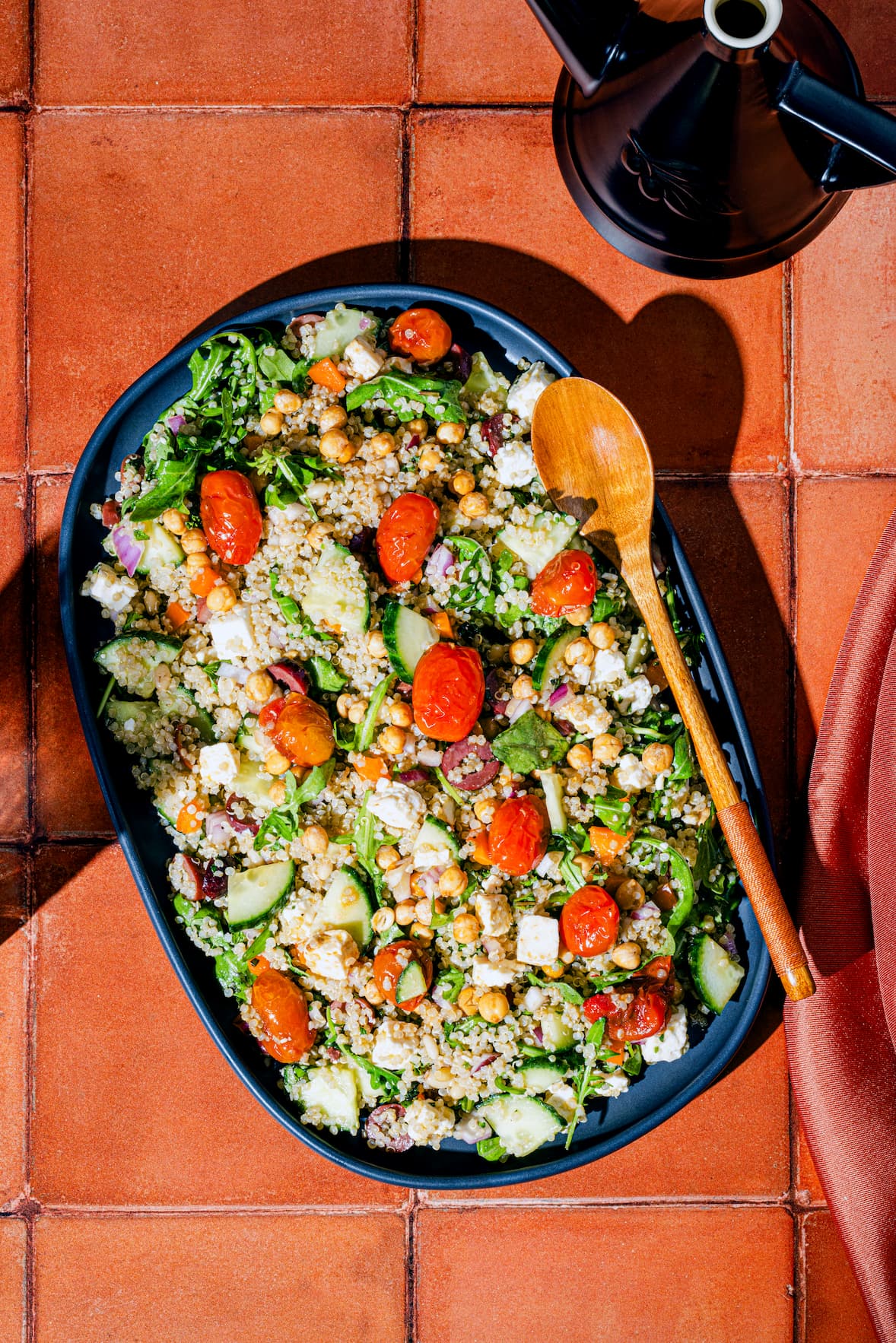 Salade de quinoa méditerranéenne