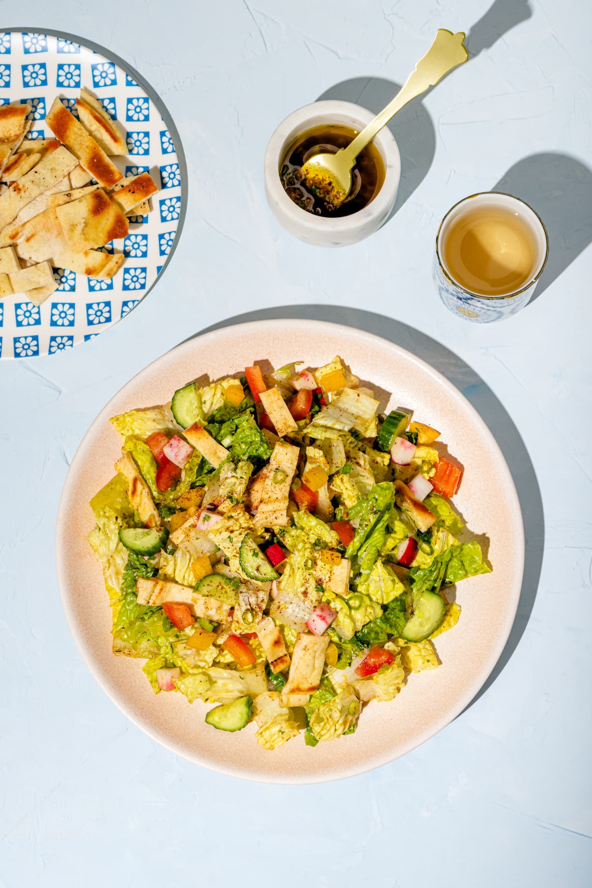 Salade fattouche traditionnelle