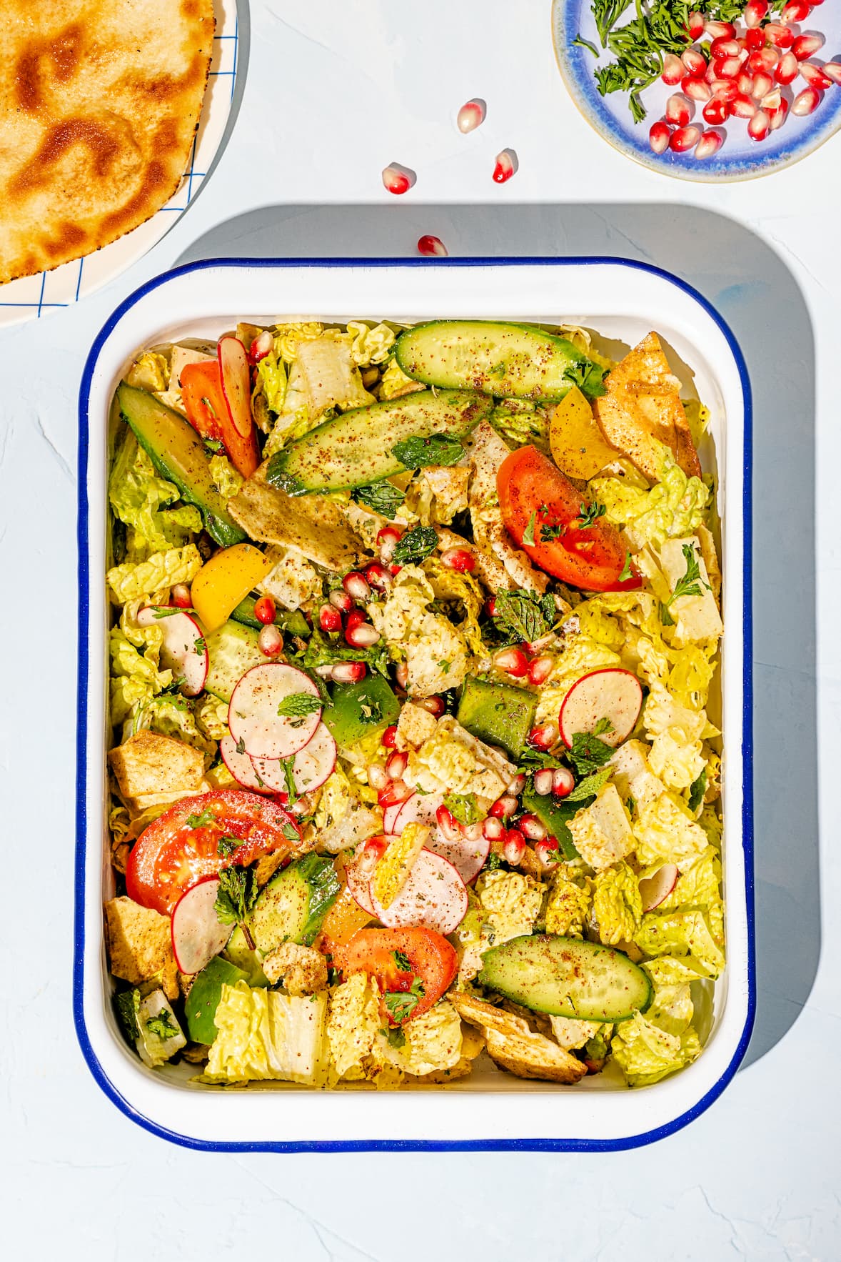 Salade fattouche syrienne