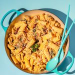 Rigatoni avec sauce crémeuse à la toscane