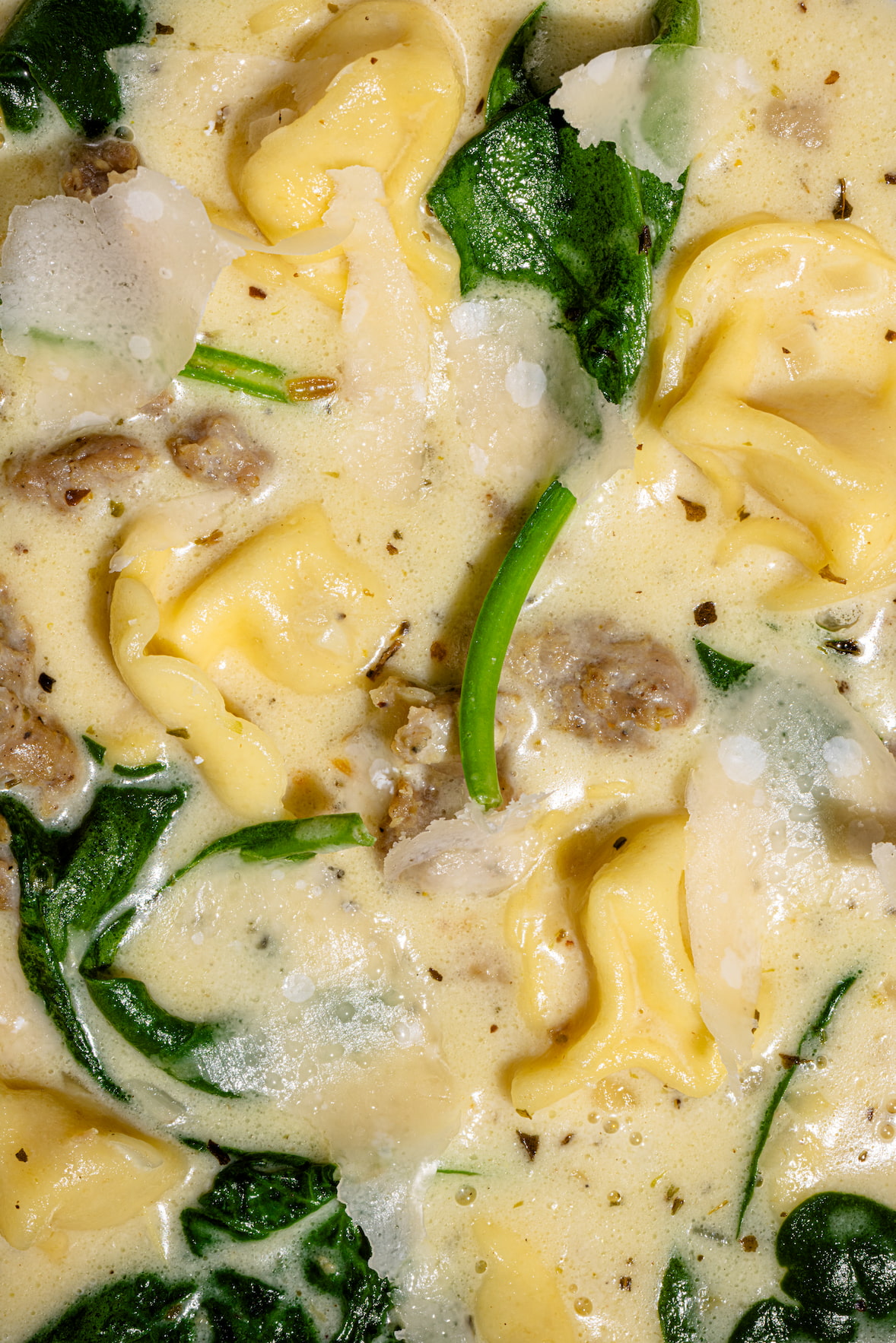 Soupe de tortellinis