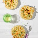 Coquilles Saint-Jacques avec crevettes