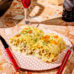 Lasagnes roulées au poulet