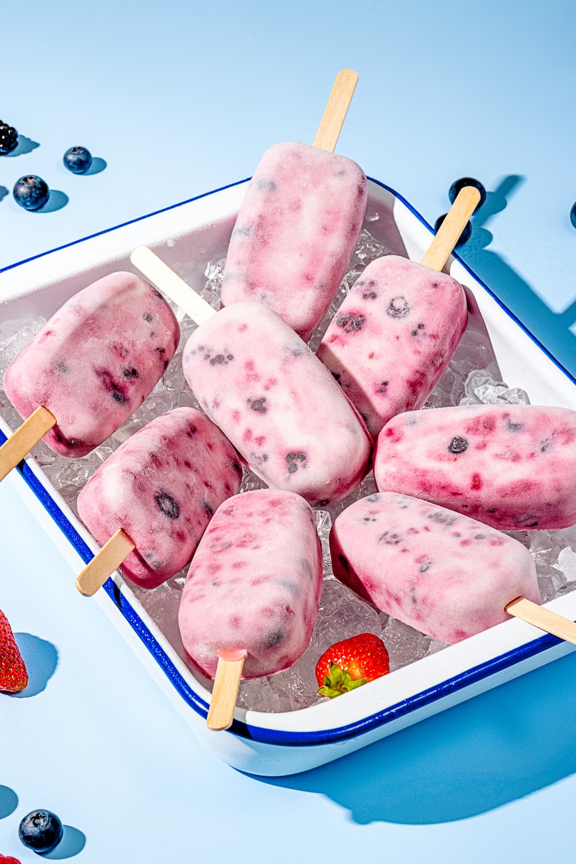 Popsicles aux petits fruits
