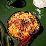 Tagliatelles à la bolognaise